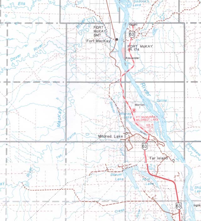 MacKay River Map